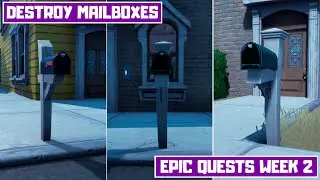 Destroy Mailboxes Locations in Fortnite Season 5 Chapter 2! - Epic Quests Week 2