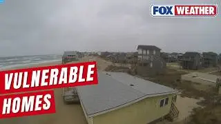 Wind, Snow Slamming North Carolina's Outer Banks As Powerful Nor'easter Strengthens