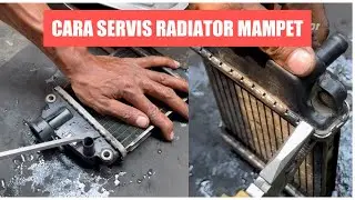 Cara servis radiator vario mampet