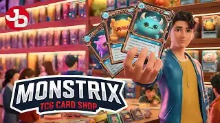 SHE BOUGHT MY WHOLE CARD COLLECTION! Monstrix TCG Card Shop | pc gameplay