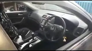 ВИДЕО-ОПИСЬ ЗАПЧАСТЕЙ СВЕЖЕГО РАСПИЛА Honda Accord CL-9 рестайлинг TypeS 2.4L