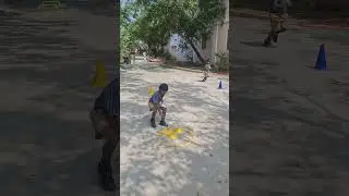 easy recreation game for pre primary kids. with help to stay active... fun with fit💪