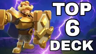Топ-6 колод рыцарей-героев в Clash Royale 2025