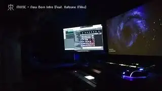 Playing the New Born intro (Muse cover Feat. Hatsune Miku)
