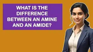 What Is The Difference Between An Amine And An Amide?