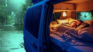 Convida Voc&ecirc; a Dormir Profundamente con Chuva e Trovoadas Envolventes no Carro Aconchegante Ambiente