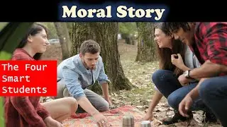 Four smart students - Best Moral Stories for KIDS| Bedtime stories in English | HPOKIDS Hub