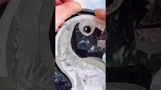 The glue and varnish I use for my collages (made entirely from magazine cutouts)