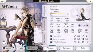 Another Eden Global Felmina WITH Manifest 5* Review, Skills & Gameplay (Son's Account) Top Wind DPS!