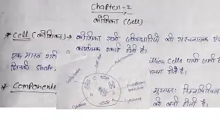 Definition of cell | Component of cell or Structure of Cell human anatomy and physiology