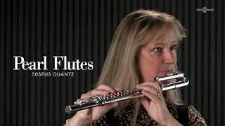 Pearl 505EUS Quantz Flute with Curved and Straight Headjoints sound demo | Gear4music