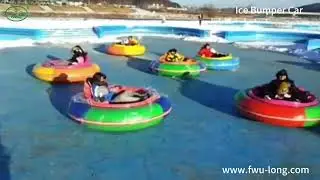 Ice Bumper Cars Fun! Ultimate Winter Bumper Car Experience