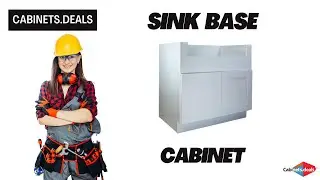 How To Assemble The RTA Sink Base | Easy Sink Base Cabinet Assembly