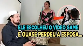 Ele trocou a esposa pelo v&iacute;deo game, e quase acontece o pior...