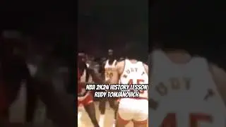 NBA 2K24 History Lesson: Who is Rudy Tomjanovich? #shorts