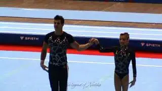 ROQUE / OLIVEIRA (POR) - World Games Cali 2013 mixed pair dynamic