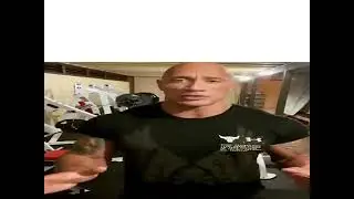 The Rock Dwayne Johnson Talking fast meme template