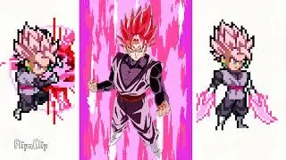 PACK DE SPRITE DE VEGITTO BLACK SSJROSE SWL