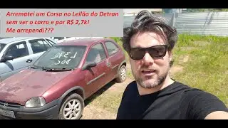 Resgate do Corsa de Leilão de 2,7K