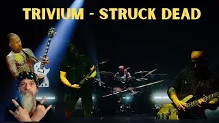 TRIVIUM - STRUCK DEAD - This was F##king BRUTAL!!! -  Metal Musician REACTION/ANALYSIS