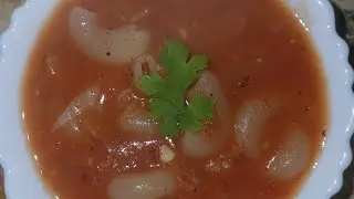 Mecaroni Tomato Soup/ Perfect Winter Comfort Food 🍅🍝. #foodreels #souprecipe #cooking .