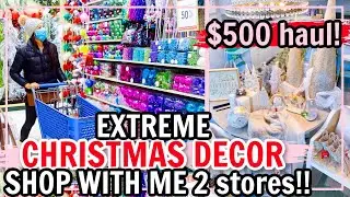 NEW CHRISTMAS DECOR 2020! SHOP WITH ME! HUGE HOLIDAY DECOR HAUL | Alexandra Beuter