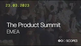 Scope3 Product Summit EMEA 2023
