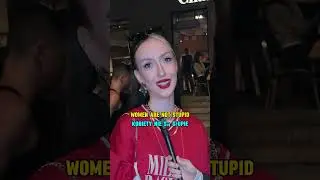 Is this Really a Red Flag for Girls ? 👧 ❤️ #interview #warsaw #polishgirl #publicinterview #funny