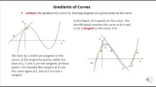 Gradients of Curves