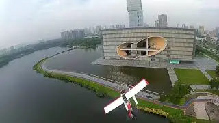 Arrow Husky RC plane FPV chase FT Sea Duck daily flight