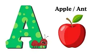 ABC with Rhyming Words | Alphabet Rhymes for Preschool Kids | Fun ABC Learning for Toddlers & Kids