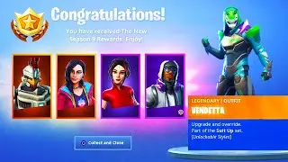 The New SEASON 9 SKINS in Fortnite..