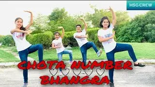 CHOTA NUMBER BHANGRA | Shivjot | Gurlez Akhtar | Bhangra | MSG Crew