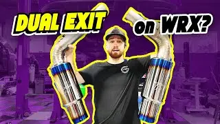 A DUAL EXIT TOMEI Exhaust on a Subaru WRX?! (QUICK INSTALL)