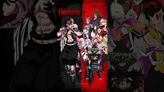 Hakuji vs hashiras| hakuji(hashira) vs uppermoons| akaza vs kamado squad #demonslayer #babifreitas