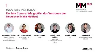 MTM21: Ein Jahr Corona: Wie gro&szlig; ist das Vertrauen der Deutschen in die Medien?