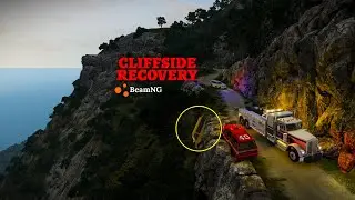 EDGE OF CLIFF RECOVERY | BeamNG