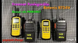 pcpanik-Zeugs : Retevis RT24V Freenet Funkger&auml;te 149 MHz