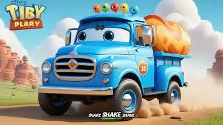 Песенка про грузовик 🚚 | Забавные детские песенки и мультфильмы для малышей | Детская песенка про...