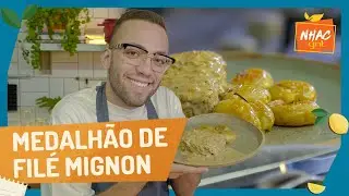 Lucas Rangel prepara receita de MEDALHÃO DE FILÉ MIGNON com molho de mostarda | Se Vira Aí