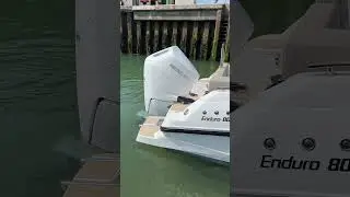 Mercury 350HP V10 Start up in the water 💦 #boat #goboldly #mercurymarine  #mercuryracing #boating