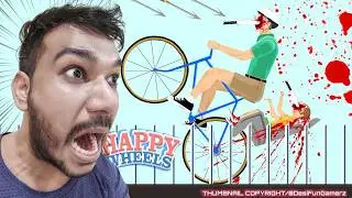 HAPPY WHEELS GAMEPLAY😂HAPPY WHEELS IS SO DIFFICULT #2