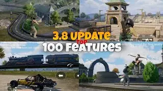 Pubg New 3.8 Update Gameplay | Bgmi & Pubg 3.8 Update Top 100 Features 😱