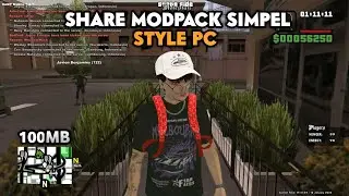 MODPACK STYLE PC SIMPEL!! | GTA SAMP ANDROID