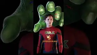 Who is stronger Hulk or Spider-Man? || #shorts