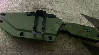 The First Video! Spitzkante Mini Neck Knife - A Mini Review