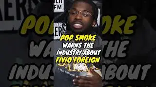 Pop Smoke tells the future of Fivio Foreign&rsquo;s Career **UNBELIEVABLE** ￼#fivioforeign #popsmoke #wow