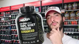 GNC AMP Amplified Gold 100% Whey Protein Advanced | Продукт GNC
