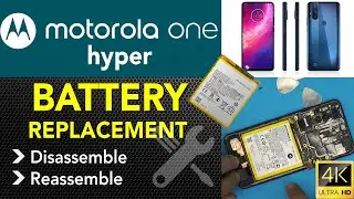 Motorola One Hyper Battery Replacement, XT2027 model