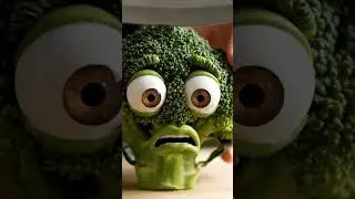 crying Broccoli 🥦 😢😭 #ytshorts #aigenerated